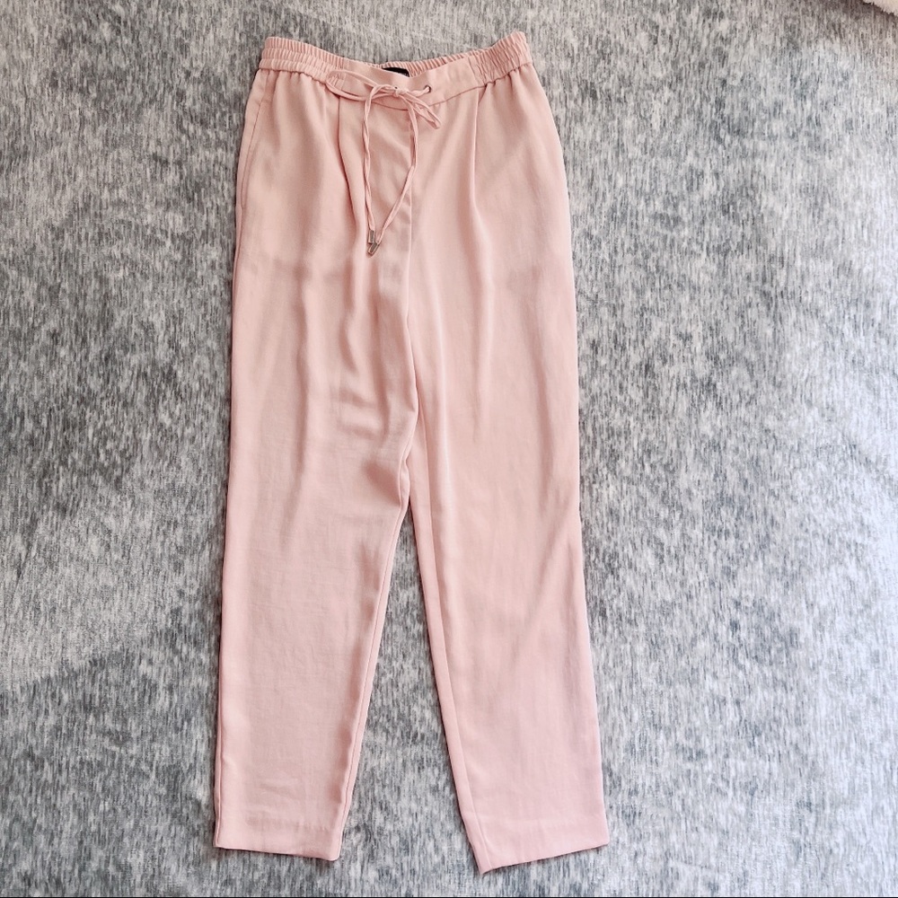 Zara ankle length pants - Rose pink